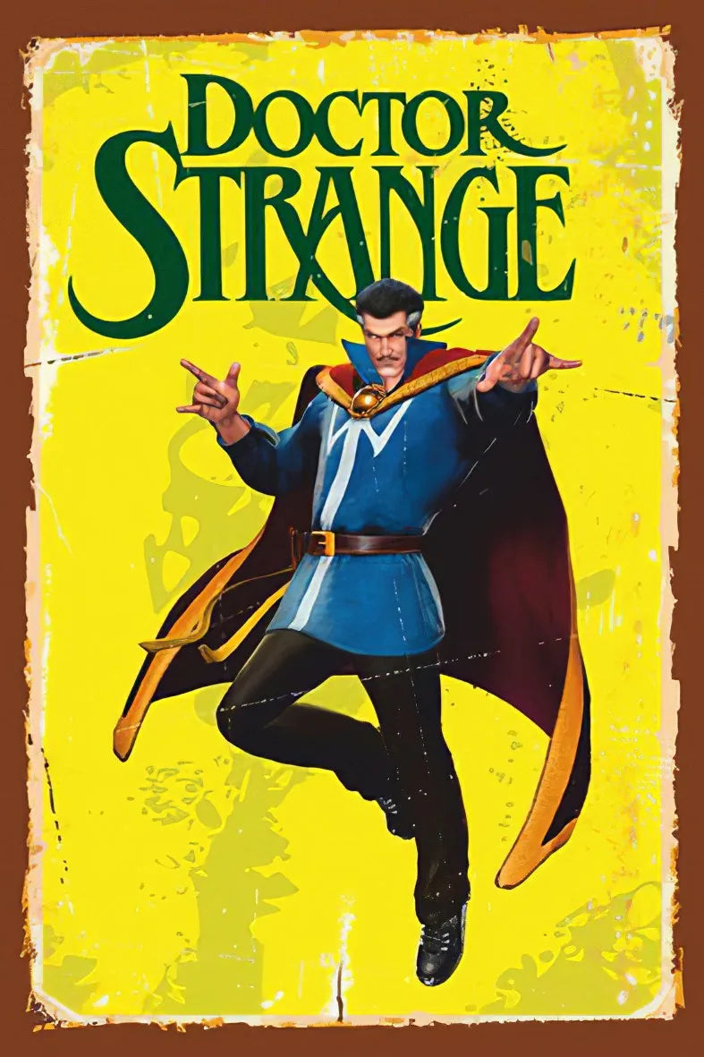 Doctor Strange Retro Poster No190