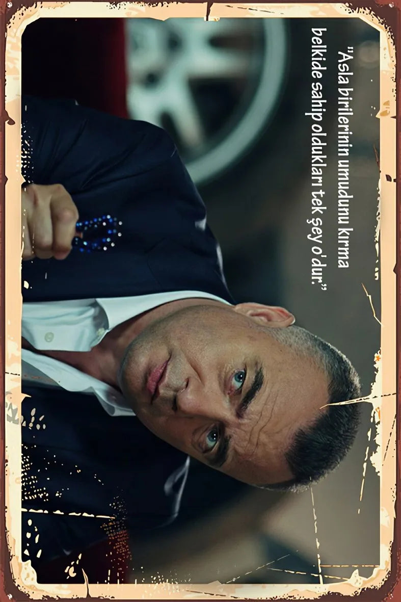 Çakır Hızırbeyli Retro Ahşap Poster No:372