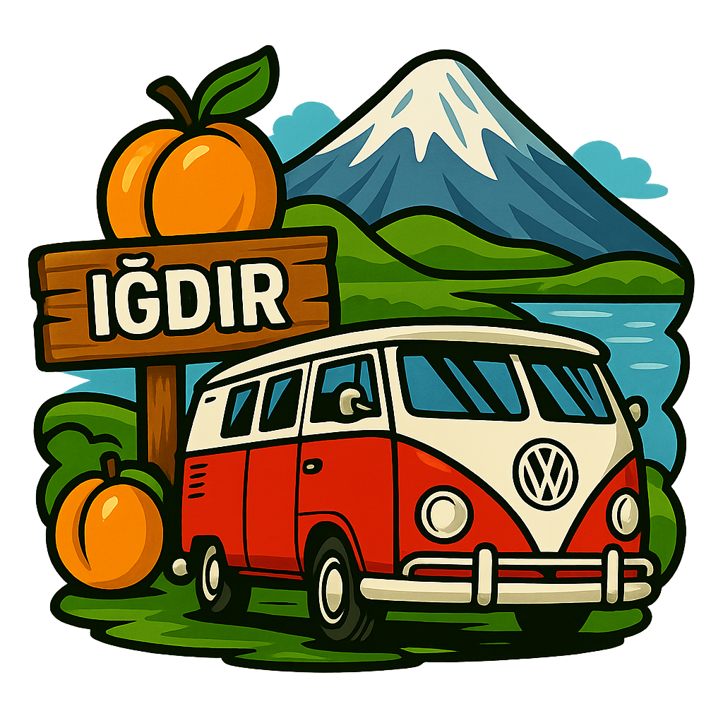 Iğdır Ahşap Magnet – Toptan UV Baskılı Retro Hediyelik Magnet