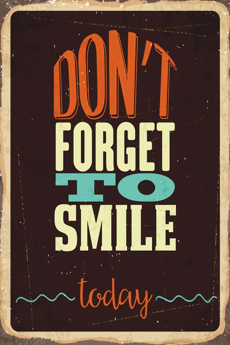 Dont Forget Ahşap Poster No:545