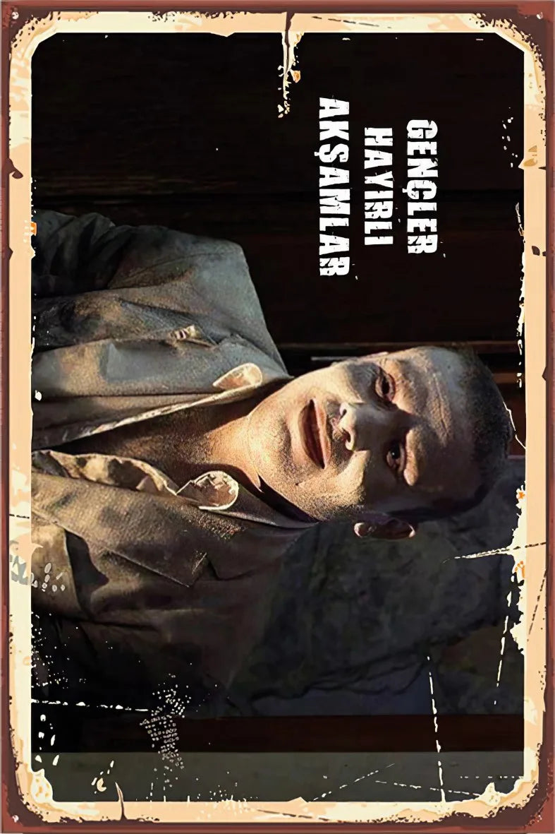 Kolpaçino Ahşap Poster No:363