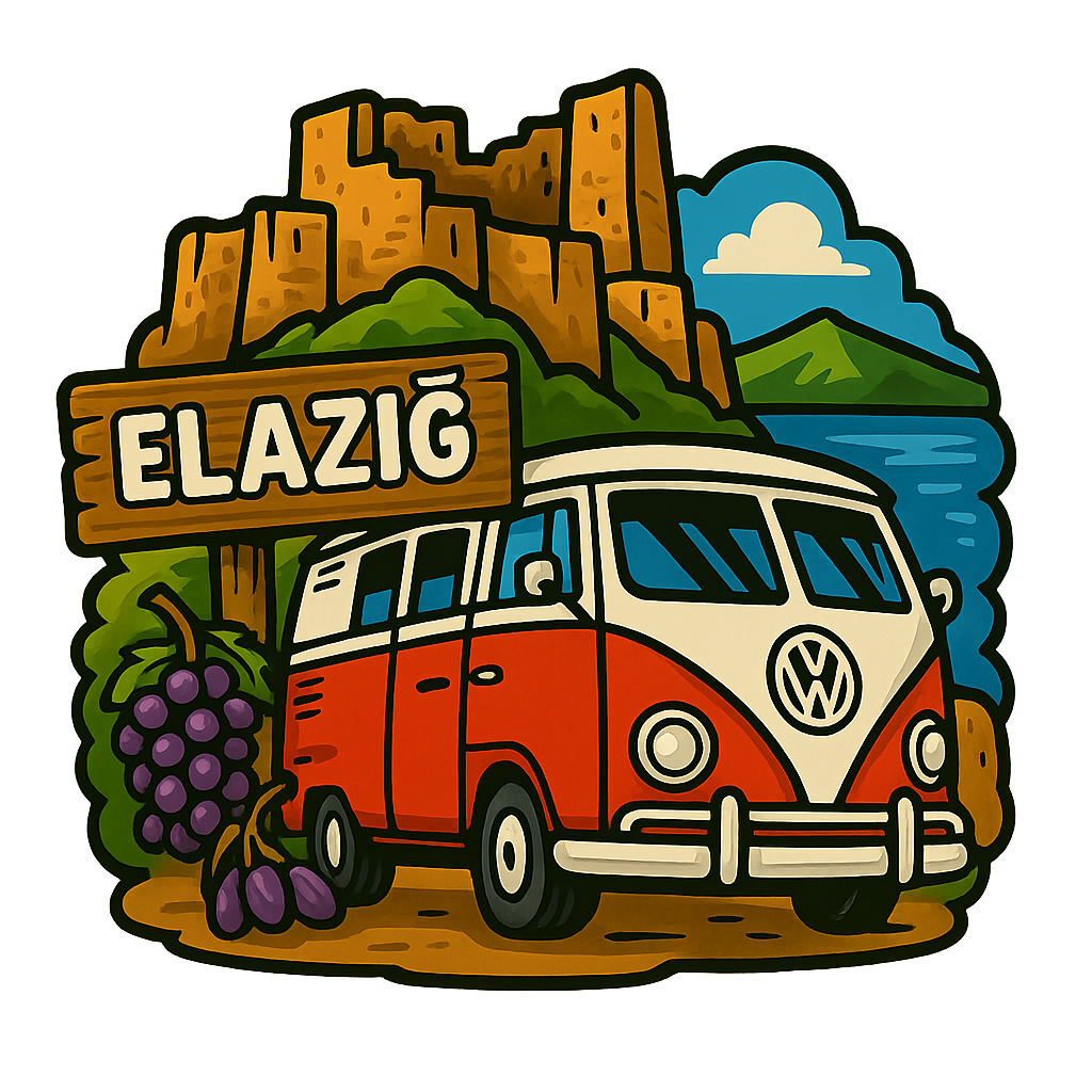 Elazığ Ahşap Magnet – Toptan UV Baskılı Retro Hediyelik Magnet