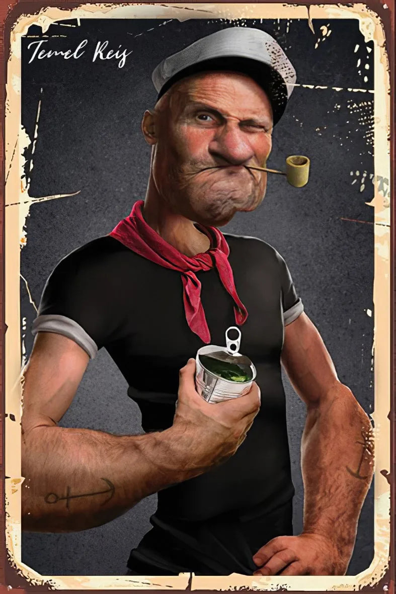 Temel Reis Retro Poster No:166