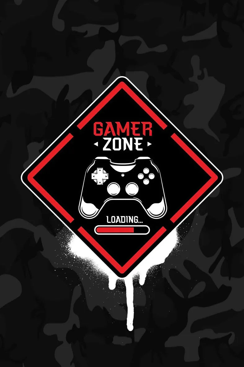 Gamer Retro Ahşap Poster No:834