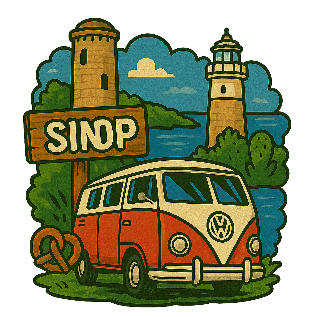 Sinop Ahşap Magnet – Toptan UV Baskılı Retro Hediyelik Magnet