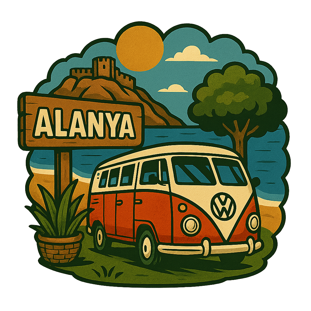 Alanya Ahşap Magnet – Toptan UV Baskılı Retro Hediyelik Magnet