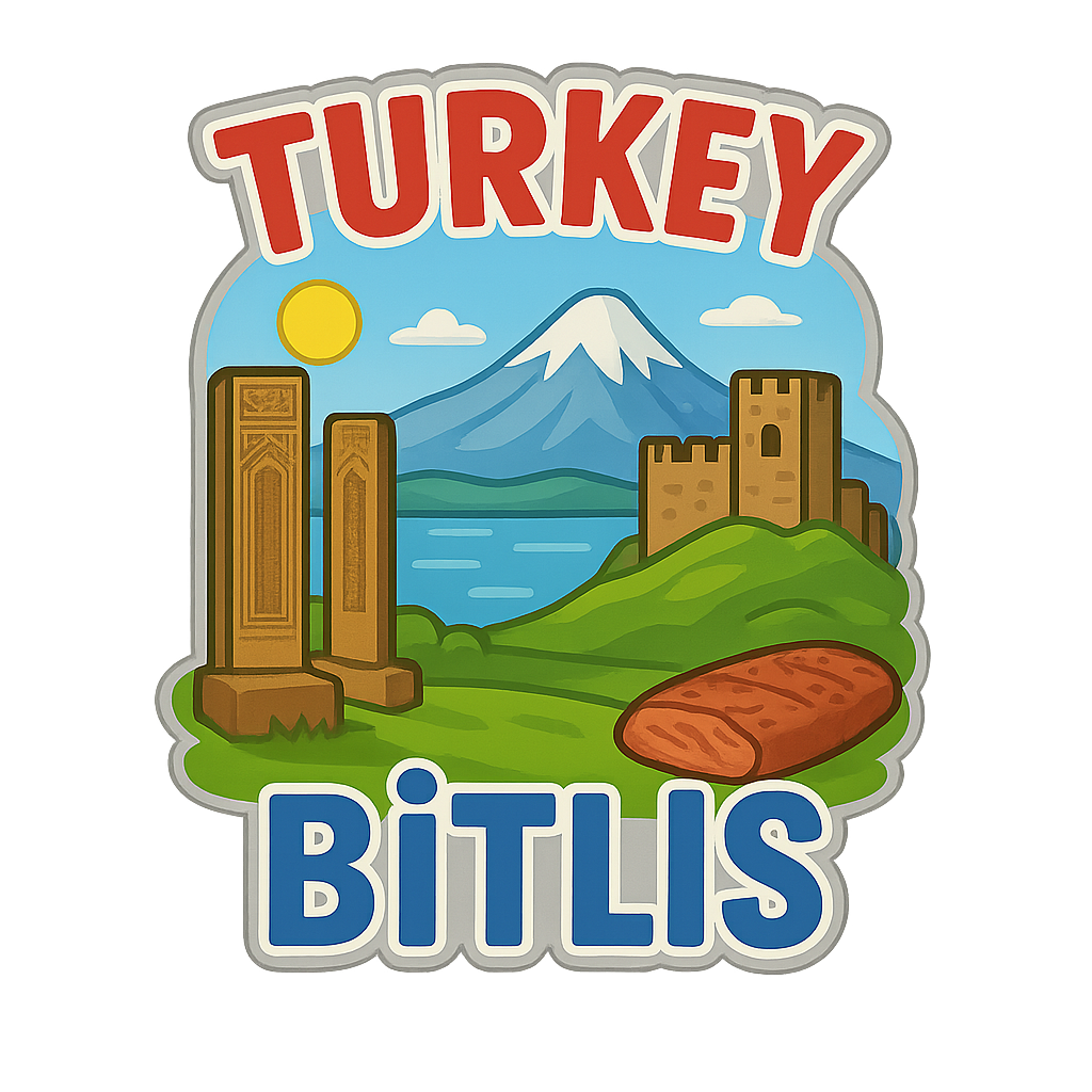 Bitlis Ahşap Magnet – Toptan UV Baskılı Retro Hediyelik Magnet