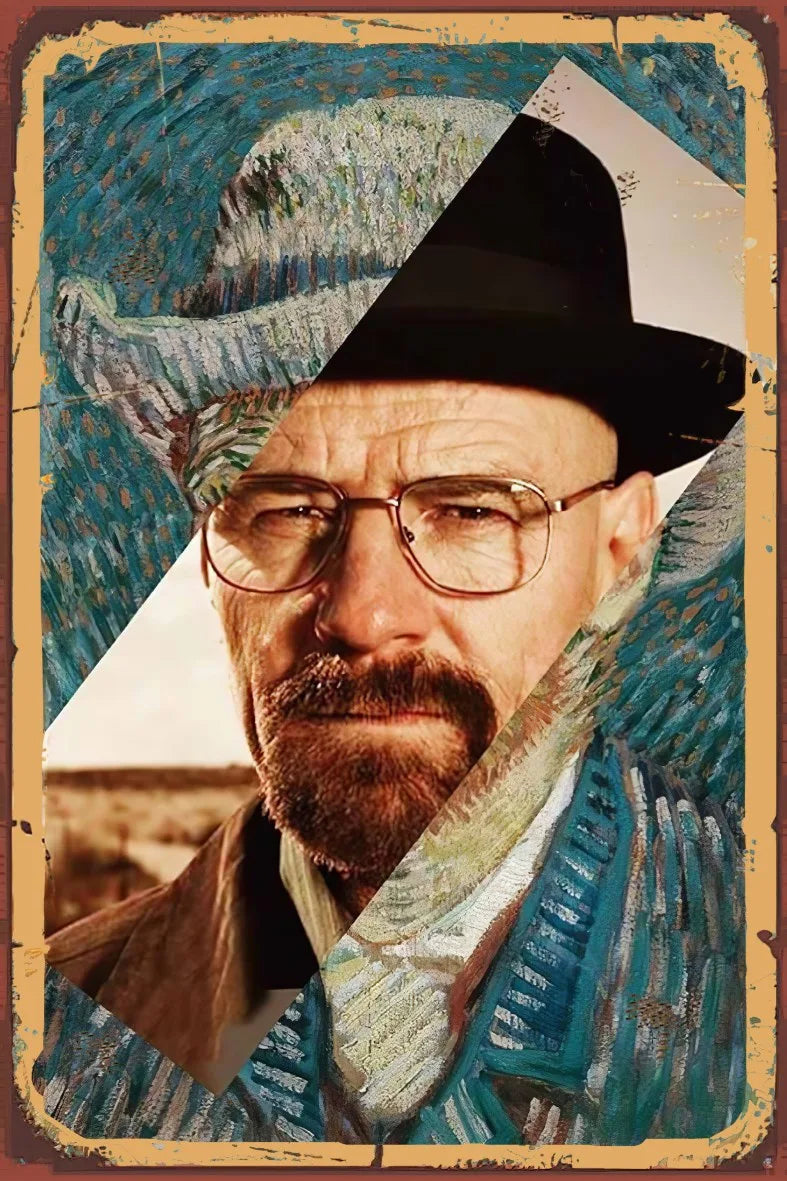 Breaking Bad Retro Ahşap Poster No:940