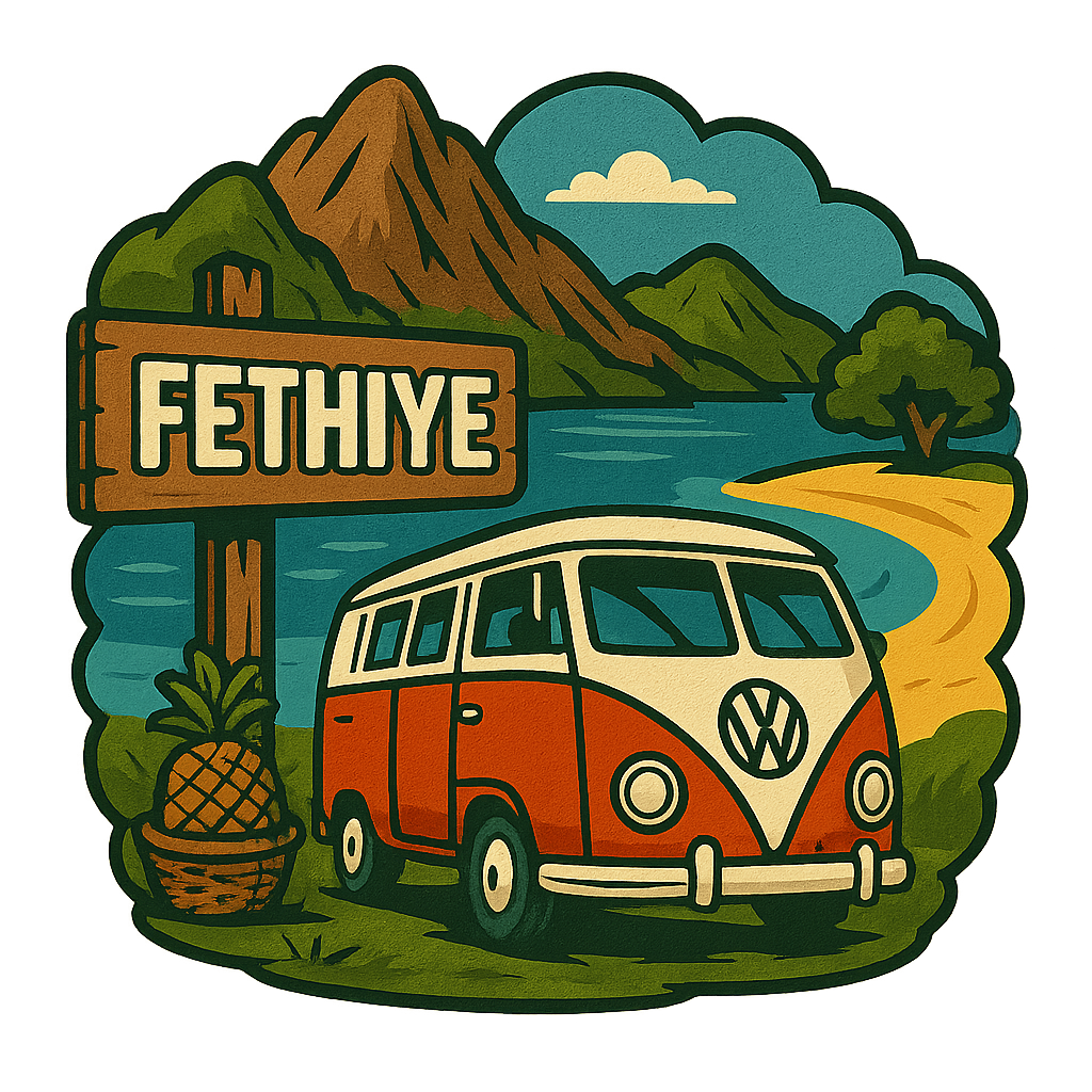 Fethiye Ahşap Magnet – Toptan UV Baskılı Retro Hediyelik Magnet