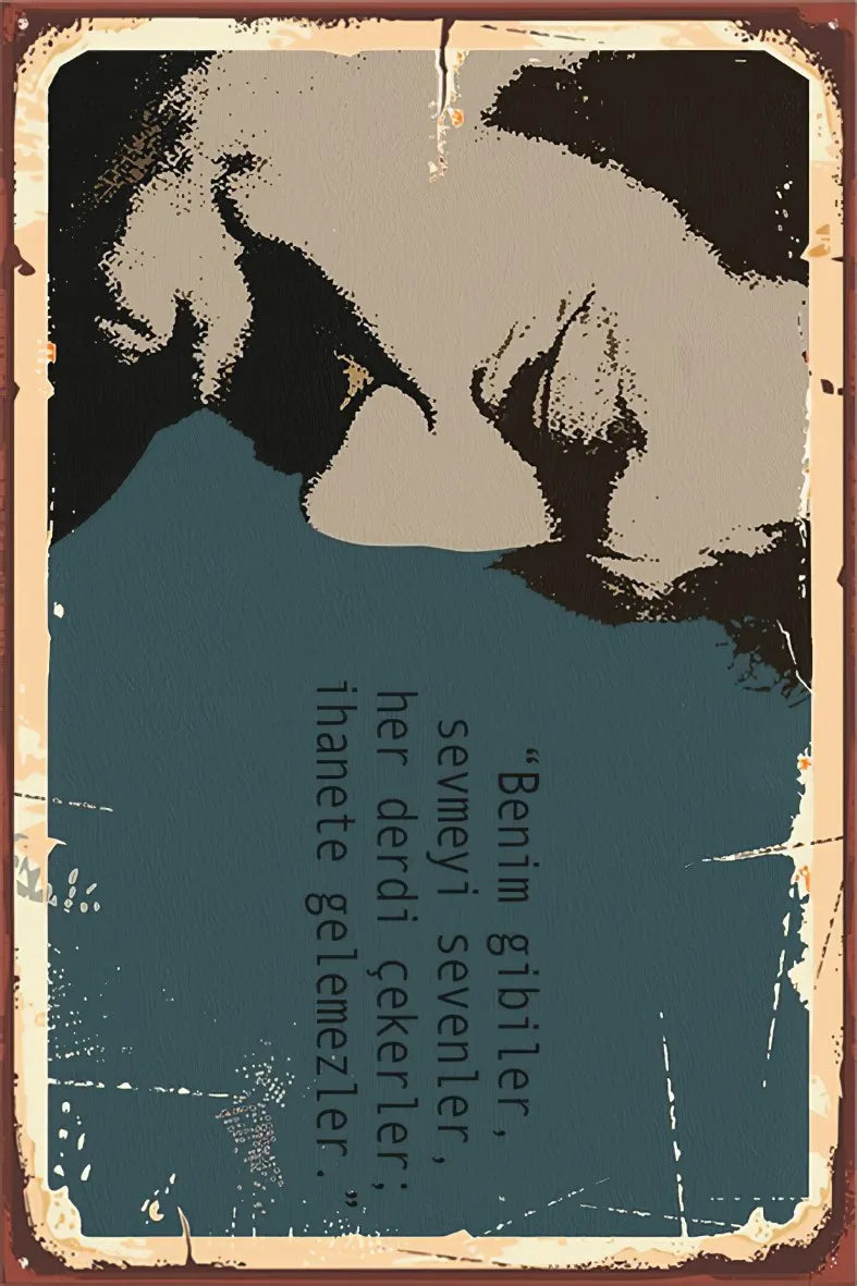 Müslüm Gürses Ahşap Poster No:367