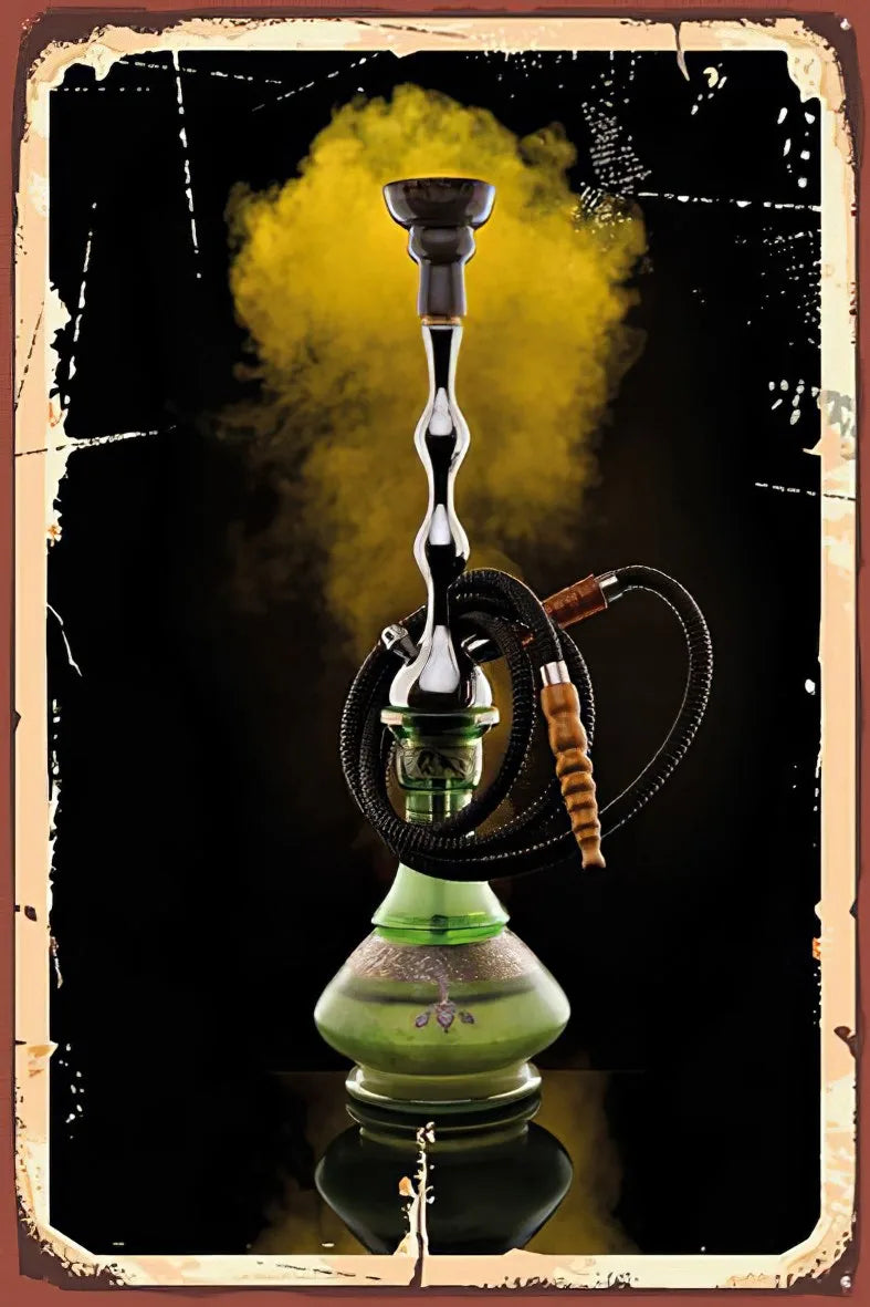 Nargile Ahşap Poster No:146
