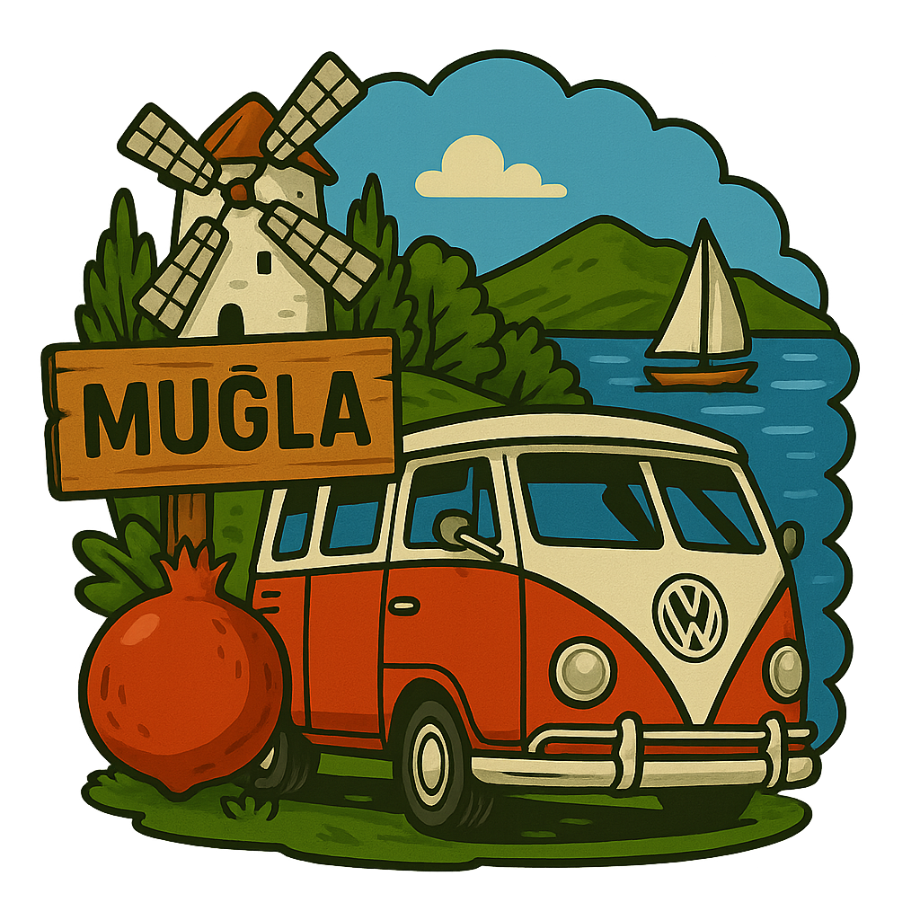 Muğla Ahşap Magnet – Toptan UV Baskılı Retro Hediyelik Magnet