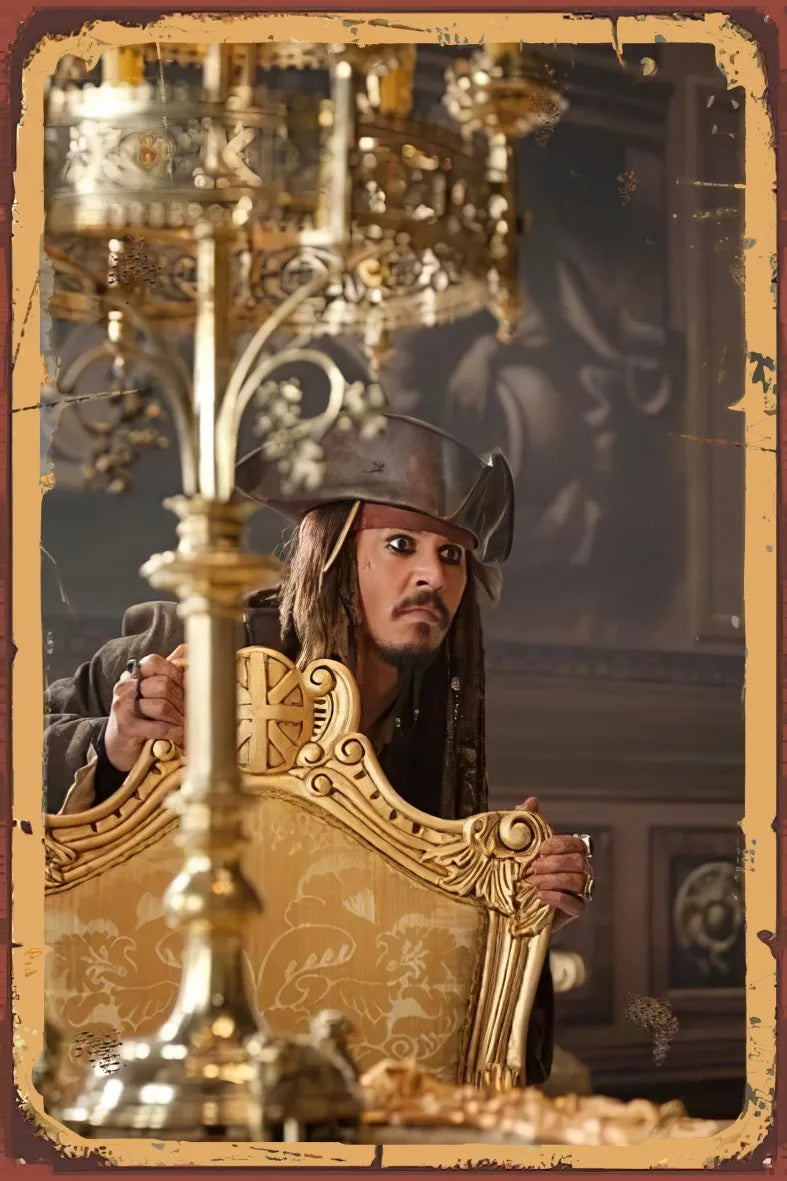 Karayip Korsanları Ahşap Poster No:769