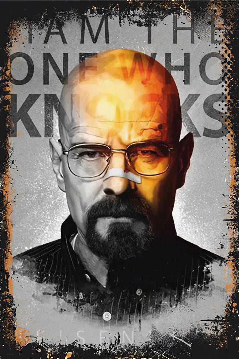 Breaking Bad Retro Ahşap Poster No:218