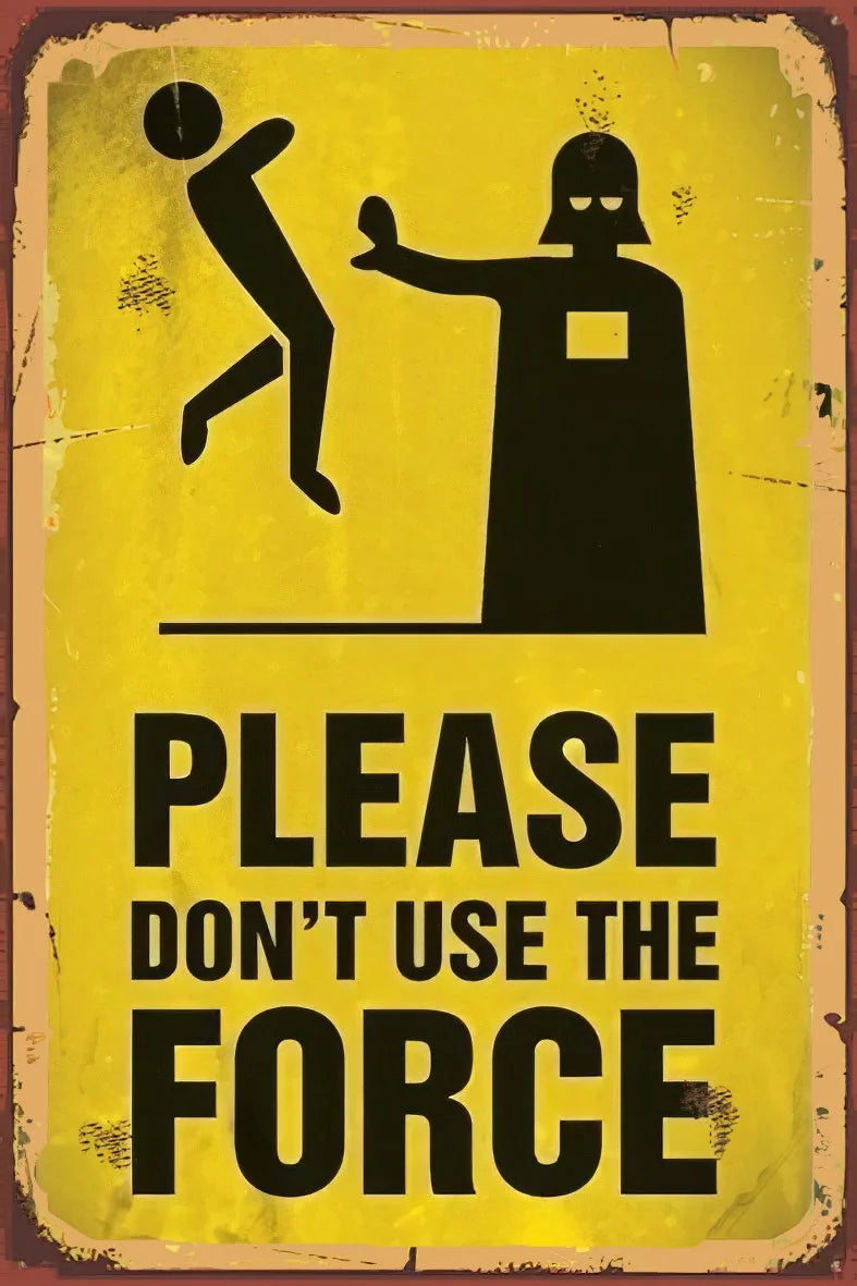 Force Retro Ahşap Poster No:866