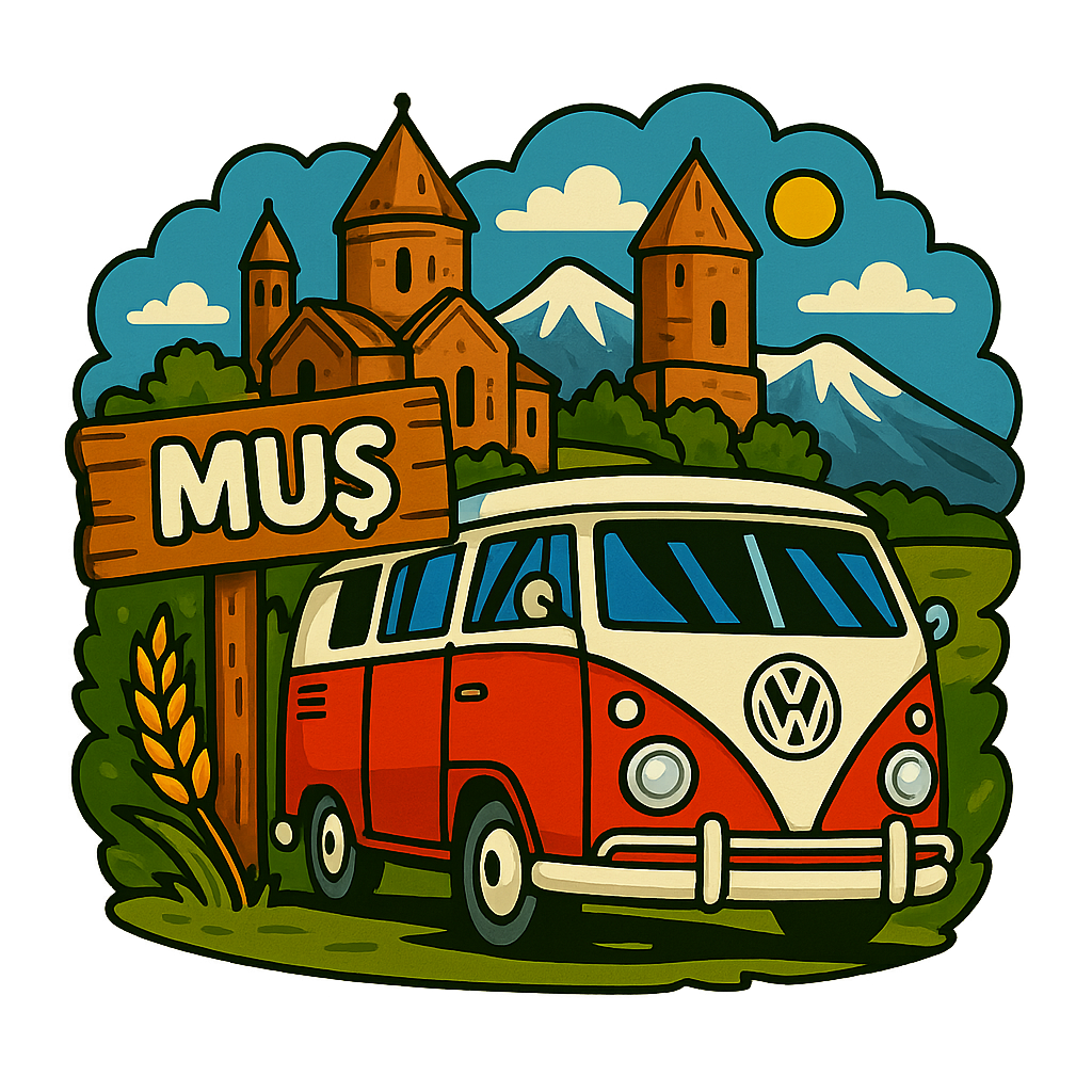 Muş Ahşap Magnet – Toptan UV Baskılı Retro Hediyelik Magnet