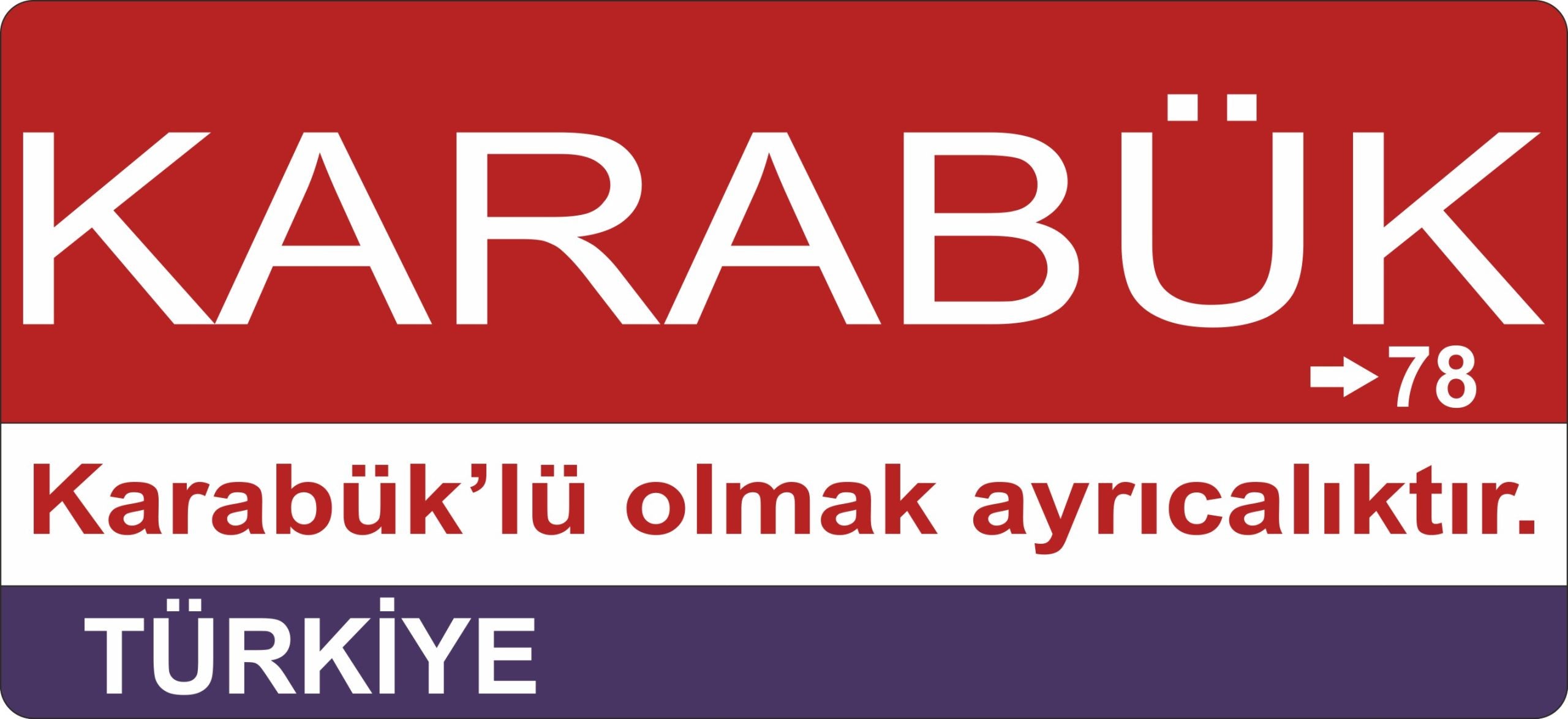 Karabük Sokak Tabelası Ahşap Poster 11x24cm