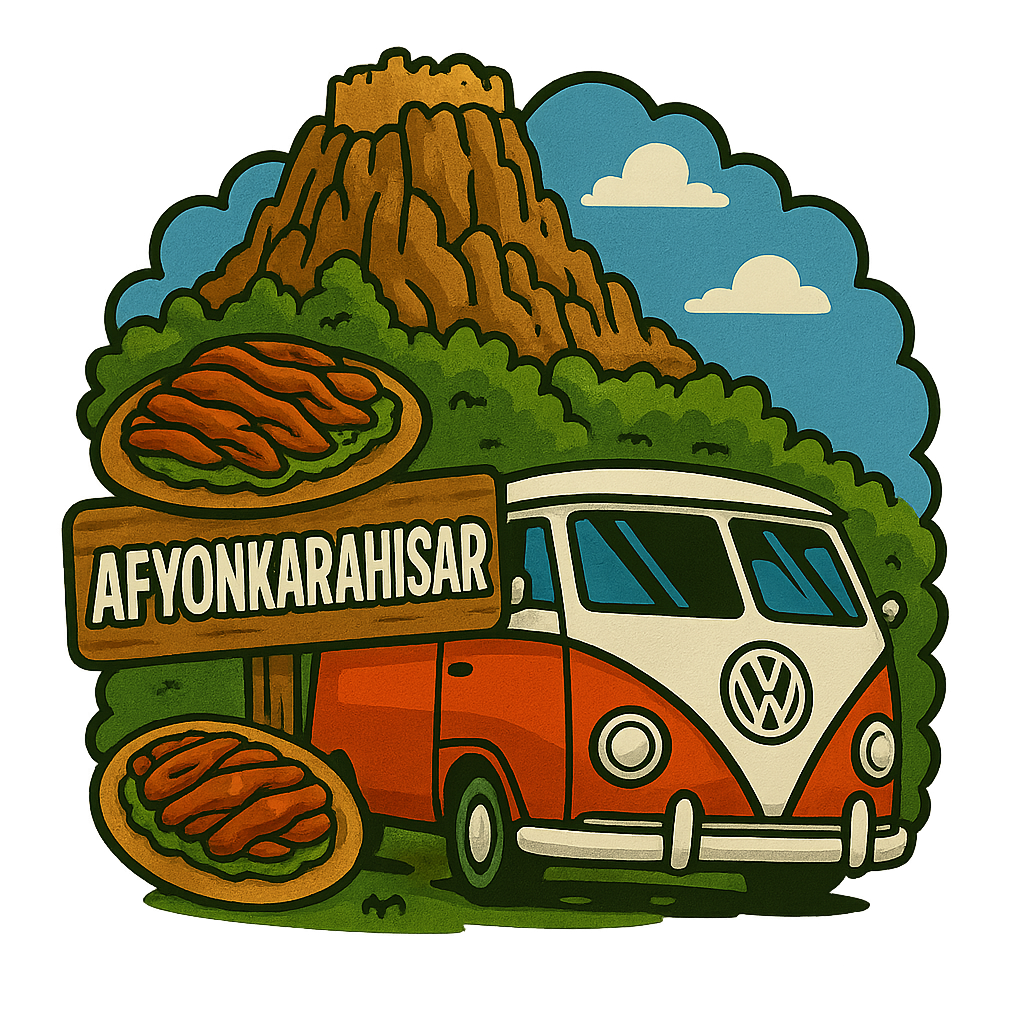 Afyonkarahisar Ahşap Magnet – Toptan UV Baskılı Retro Hediyelik Magnet