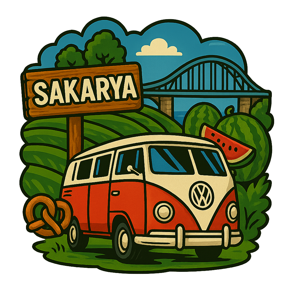 Sakarya Ahşap Magnet – Toptan UV Baskılı Retro Hediyelik Magnet