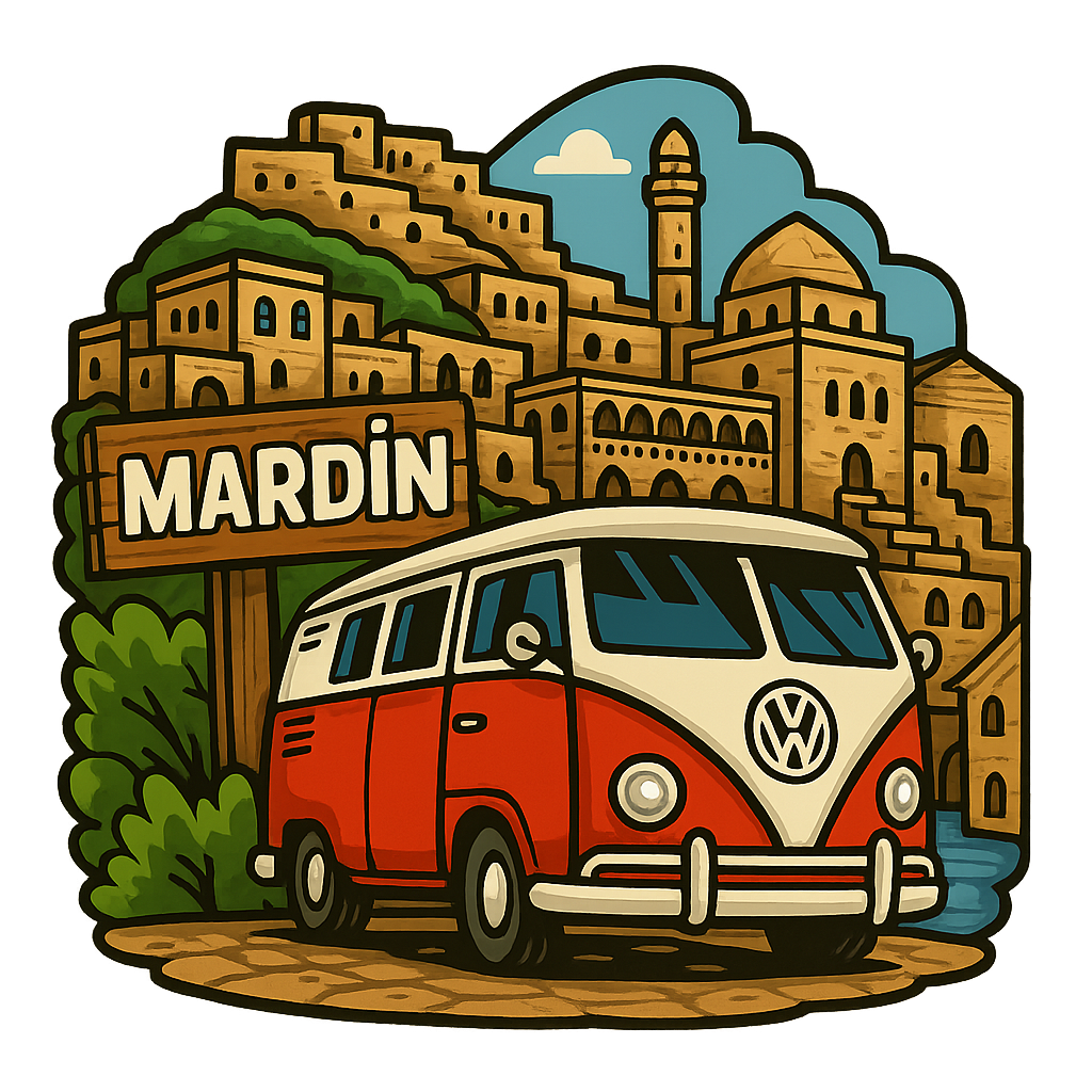 Mardin Ahşap Magnet – Toptan UV Baskılı Retro Hediyelik Magnet
