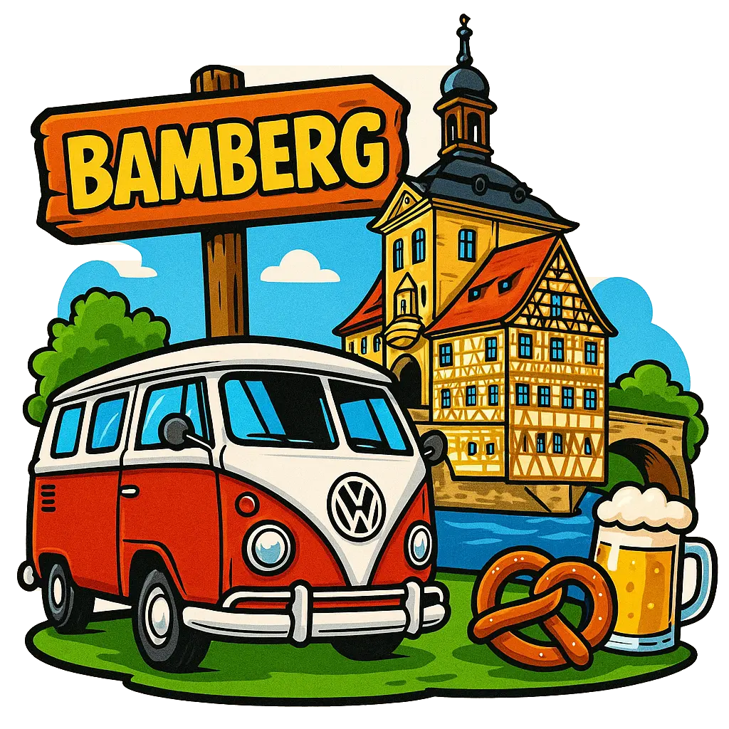 Bamberg Ahşap Magnet – Toptan UV Baskılı Retro Hediyelik Magnet - ST Baskı Merkezi