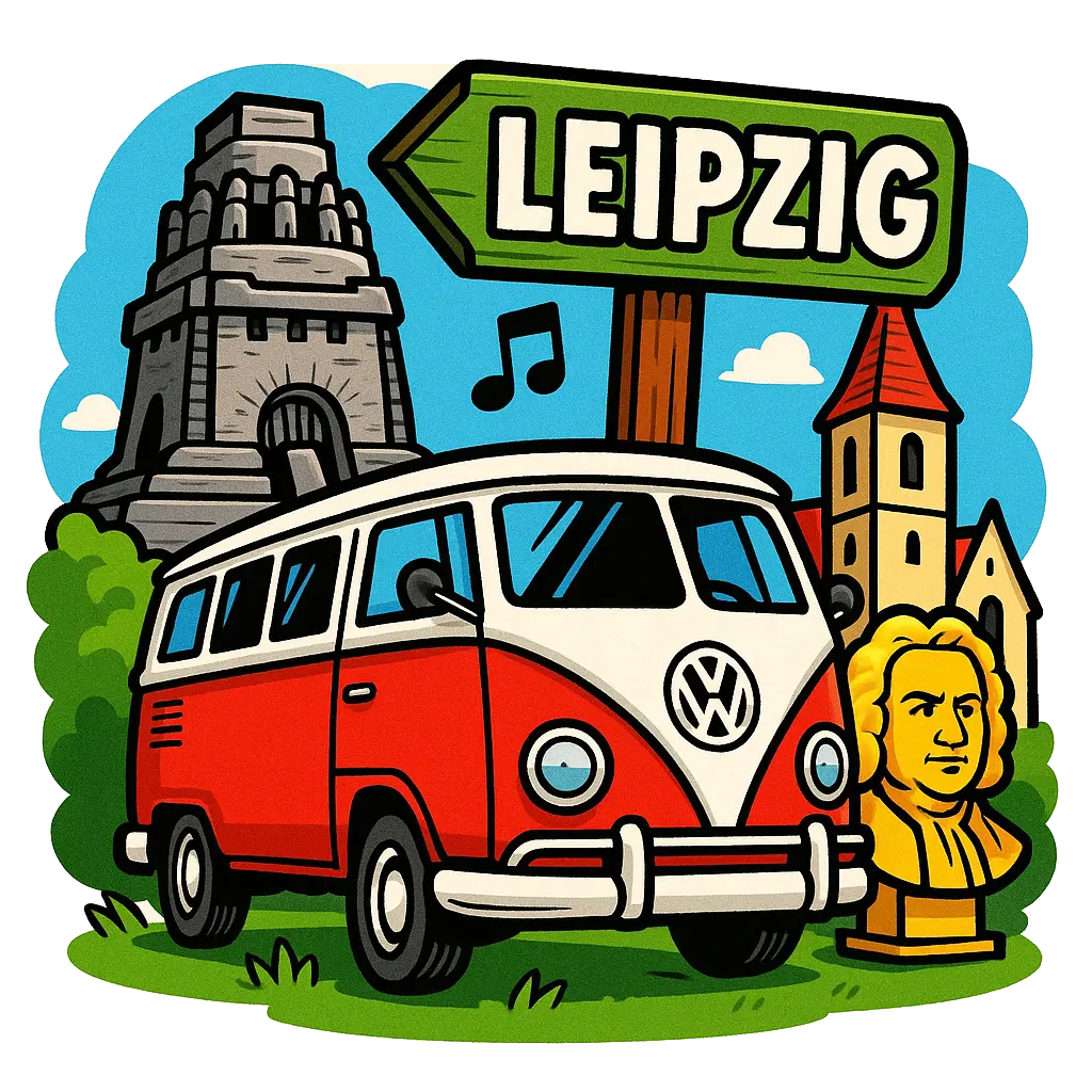 Leipzig Ahşap Magnet – Toptan UV Baskılı Retro Hediyelik Magnet