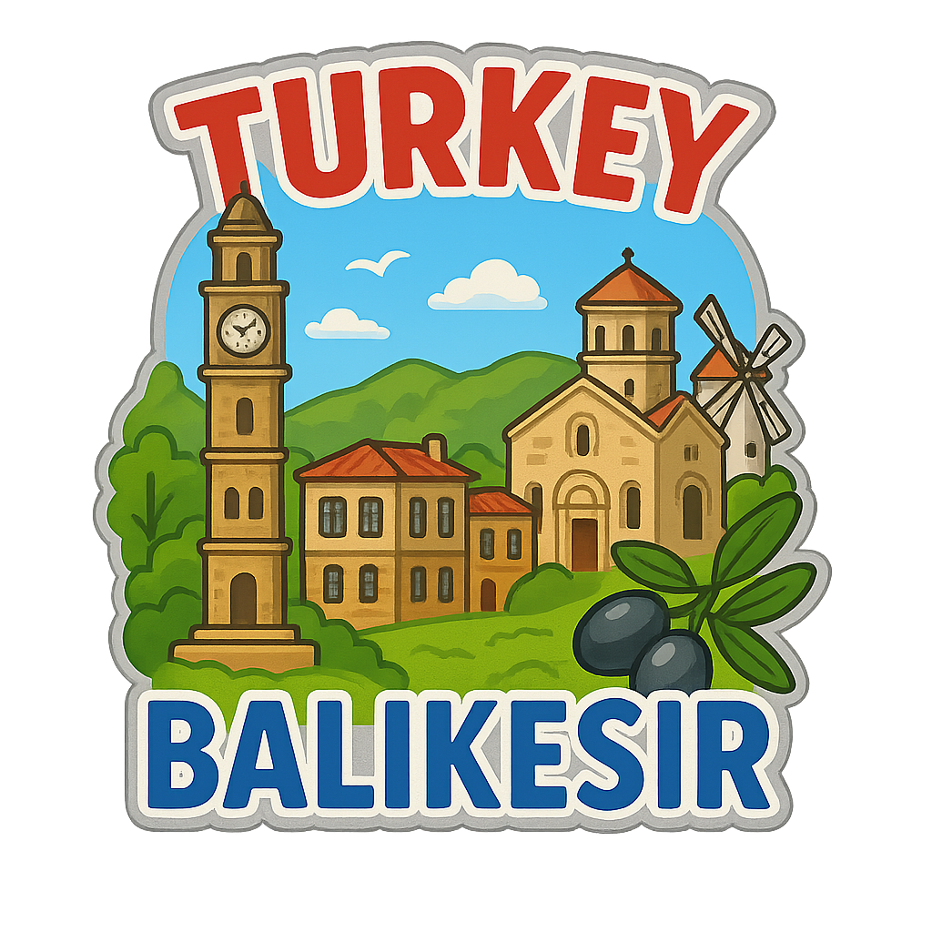 Balıkesir Ahşap Magnet – Toptan UV Baskılı Retro Hediyelik Magnet