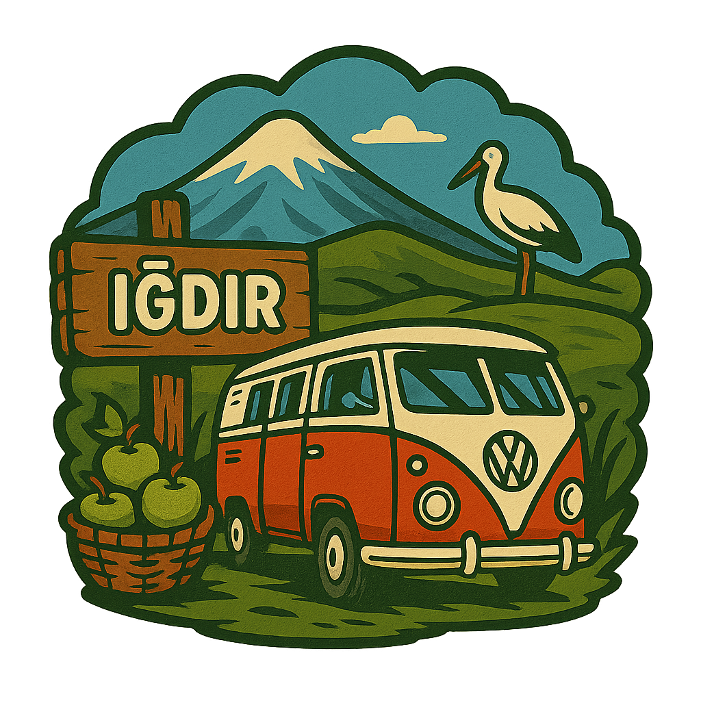 Iğdır Ahşap Magnet – Toptan UV Baskılı Retro Hediyelik Magnet