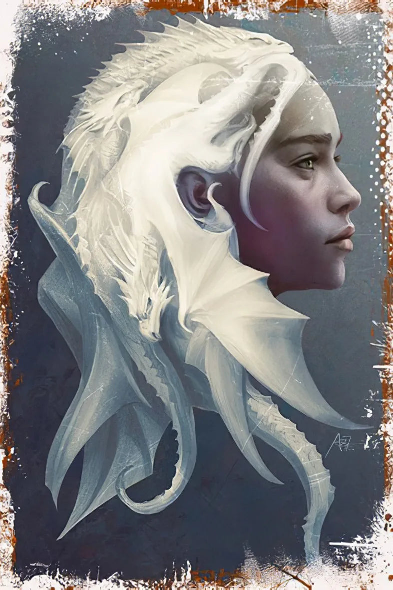 Game Of Thrones Retro Ahşap Poster No:307