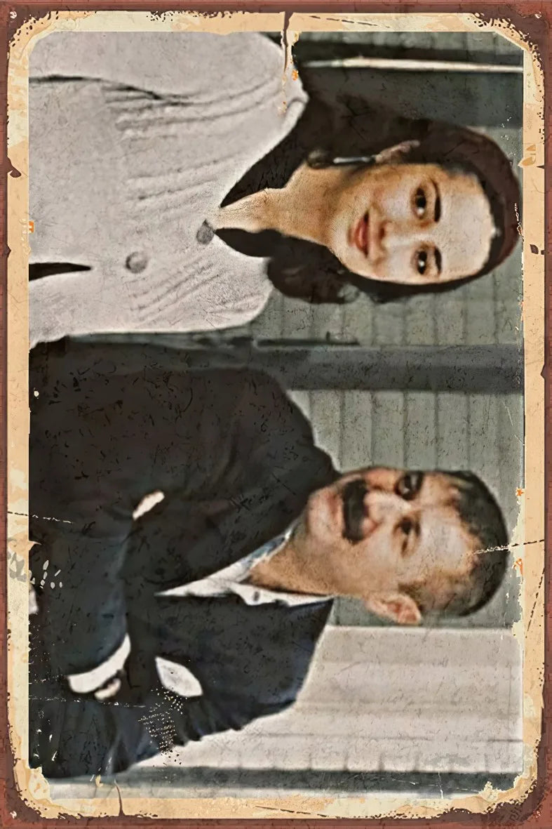 Azer Bülbül Retro Ahşap Poster No:393