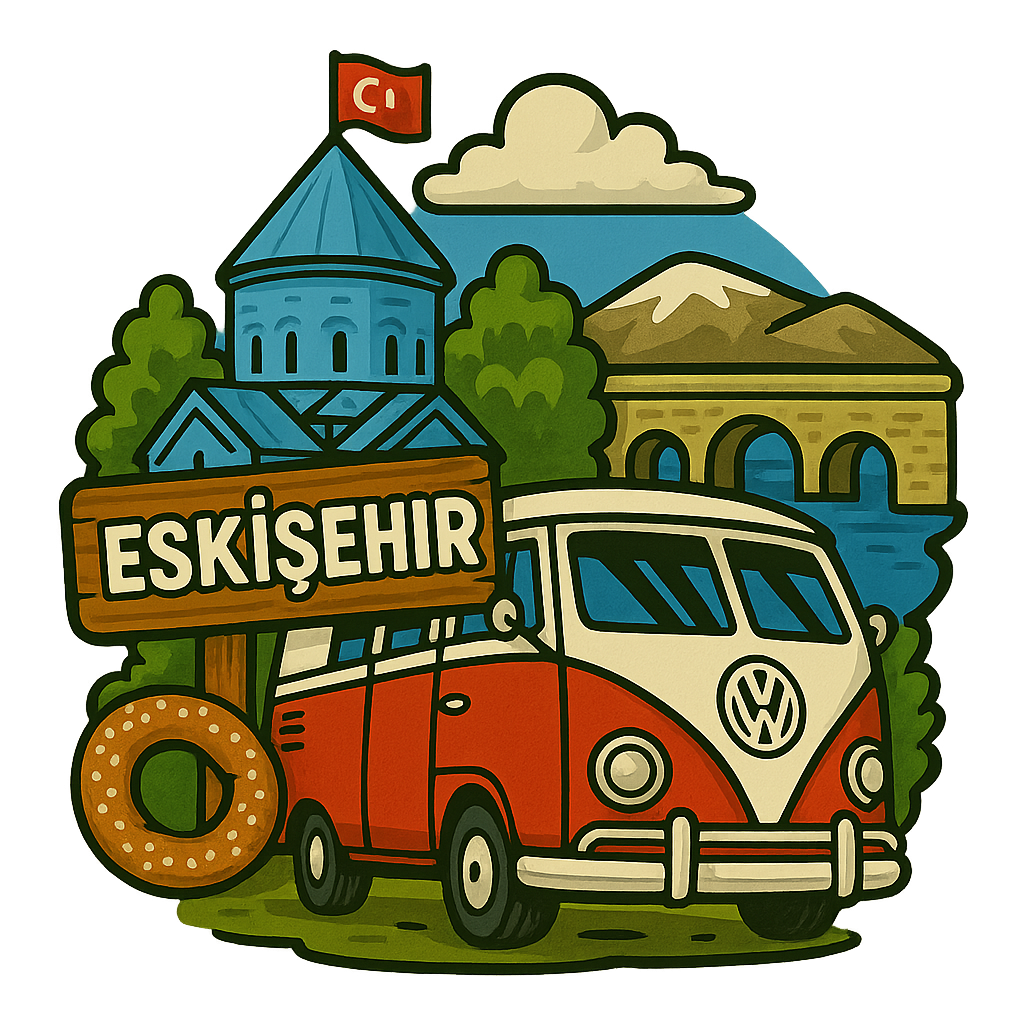 Eskişehir Ahşap Magnet – Toptan UV Baskılı Retro Hediyelik Magnet