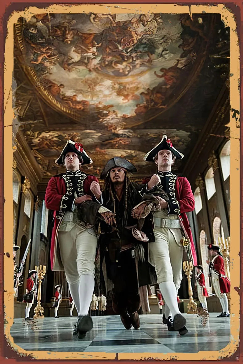 Karayip Korsanları Ahşap Poster No:768