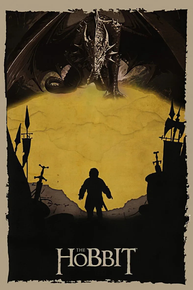 Hobbit Retro Poster No:174