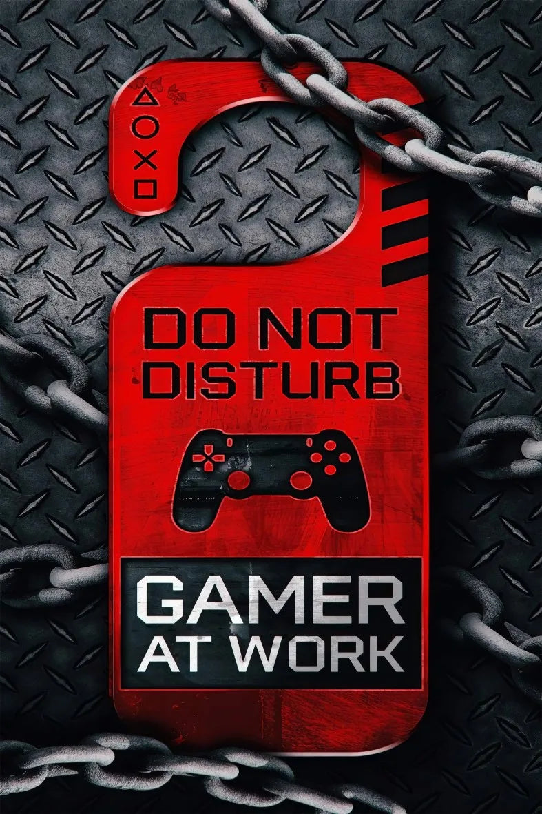 Do Not Disturb  Retro Ahşap Poster No:837