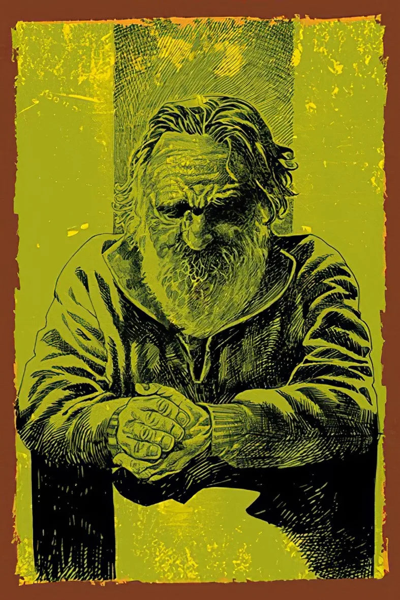 Can Yücel Retro Ahşap Poster No:313