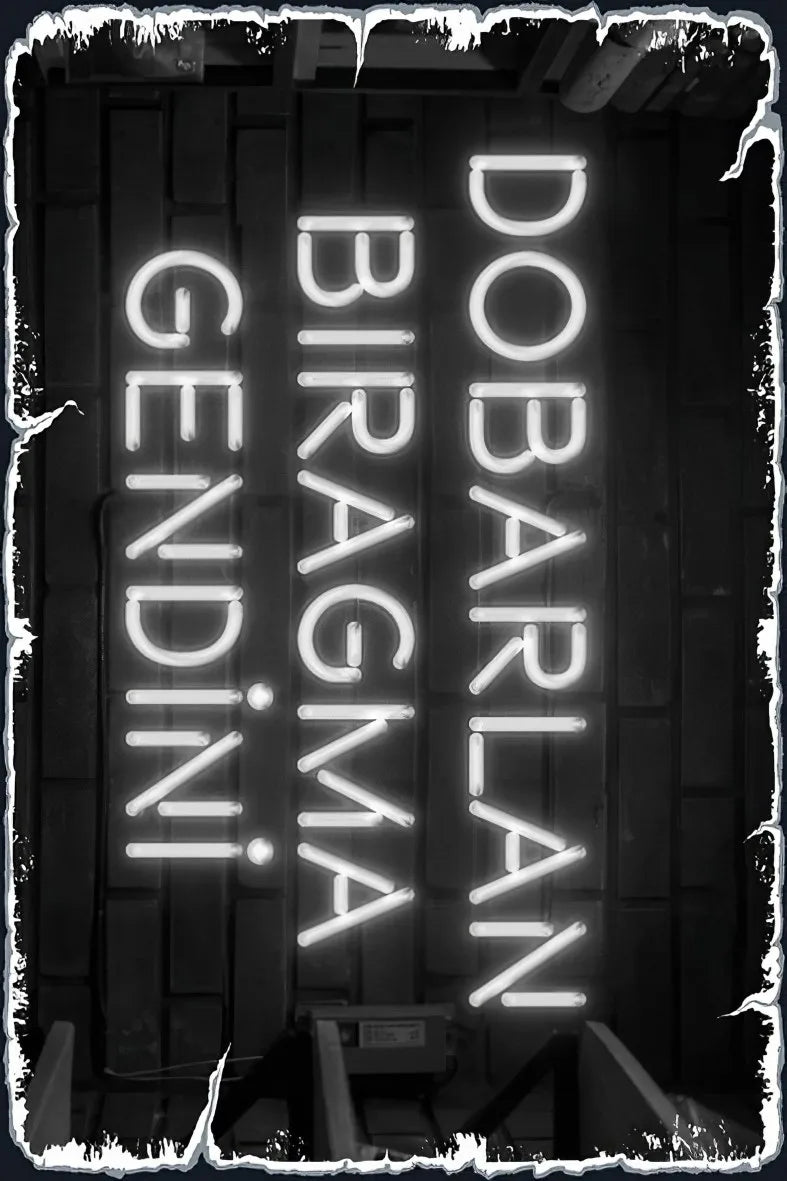 Dobarlan Bıragma Gendini Retro Ahşap Poster No:338