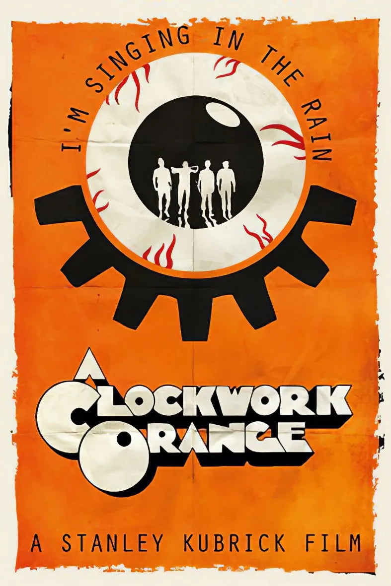 Clockwork Orange Retro Poster No:179