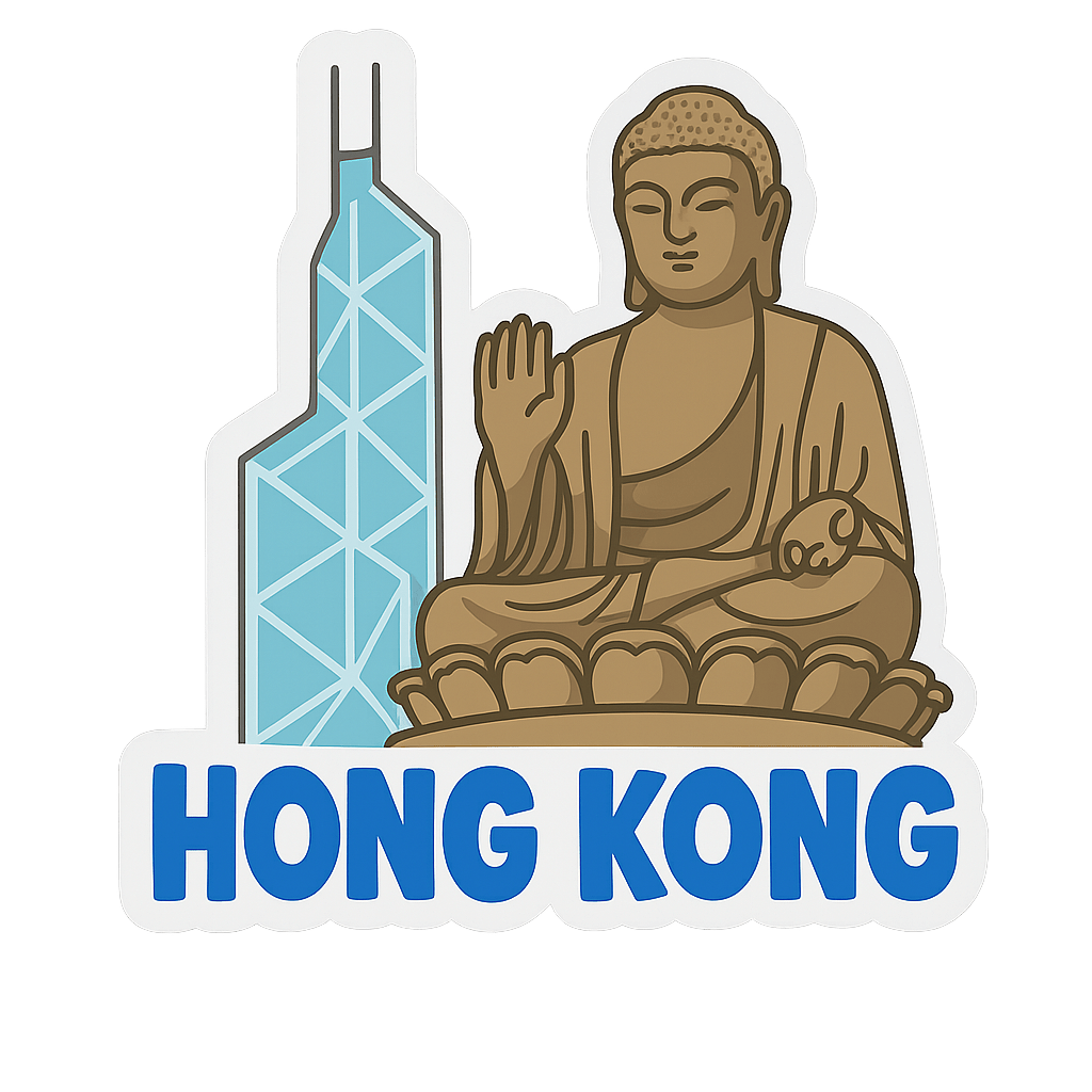 Hong Kong Ahşap Magnet – Toptan UV Baskılı Retro Hediyelik Magnet - ST Baskı Merkezi