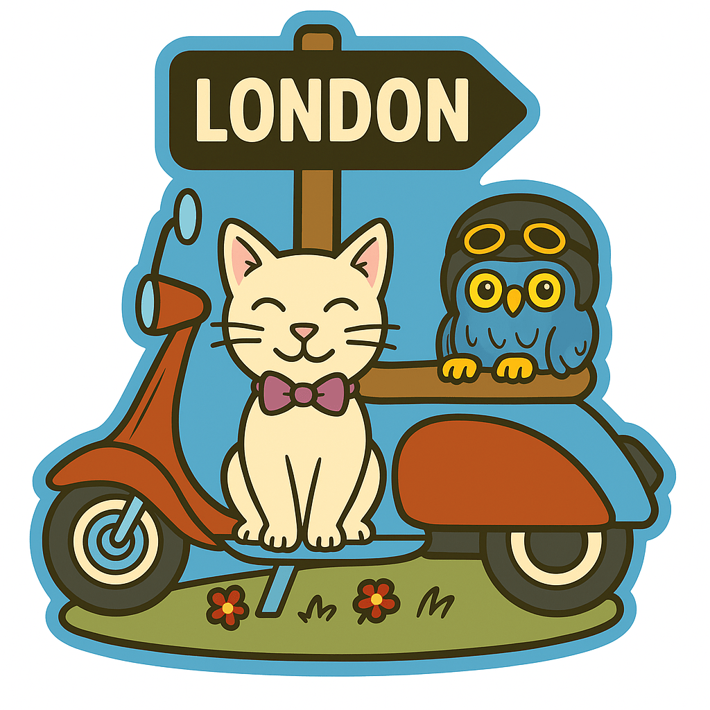 Londra Ahşap Magnet – Toptan UV Baskılı Retro Hediyelik Magnet - ST Baskı Merkezi