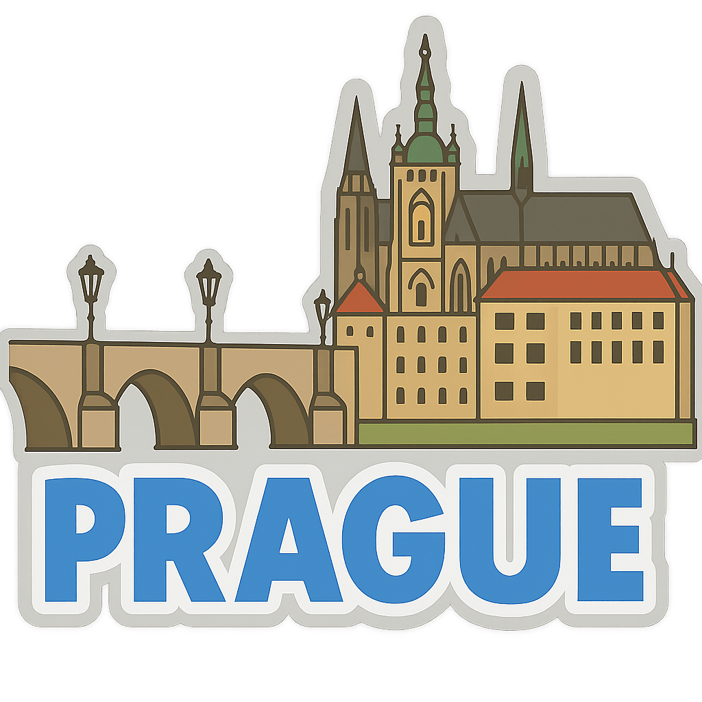 Prag Ahşap Magnet – Toptan UV Baskılı Retro Hediyelik Magnet - ST Baskı Merkezi