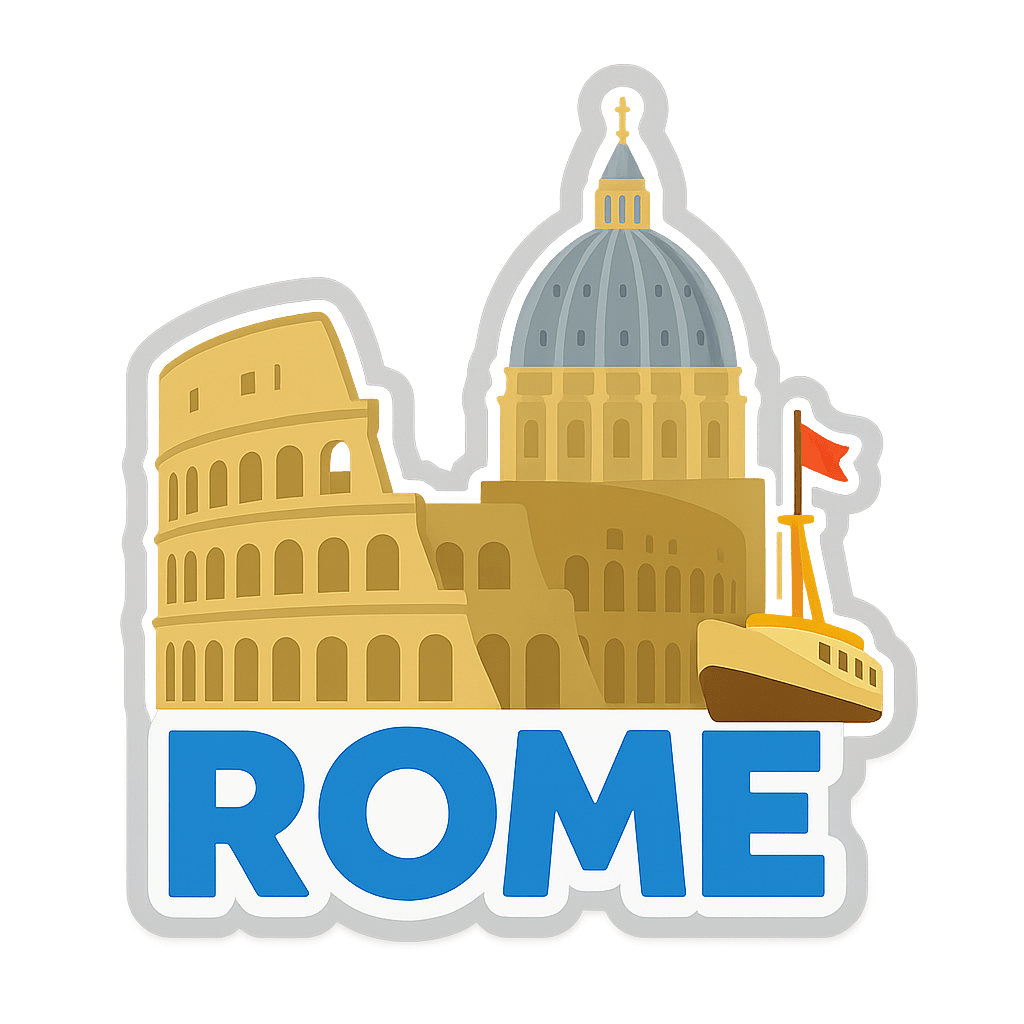 Roma Ahşap Magnet – Toptan UV Baskılı Retro Hediyelik Magnet - ST Baskı Merkezi