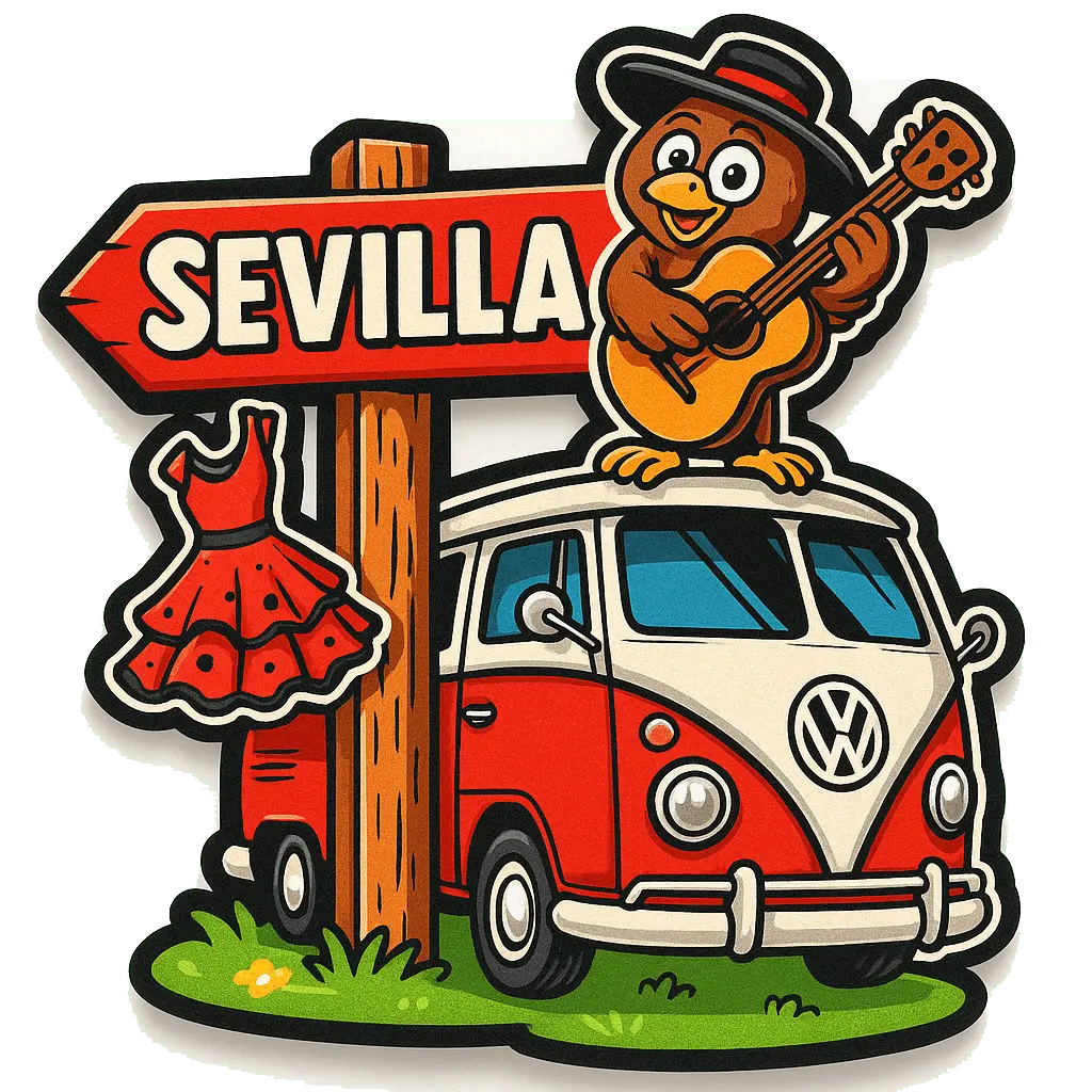 Sevilla Ahşap Magnet – Toptan UV Baskılı Retro Hediyelik Magnet - ST Baskı Merkezi