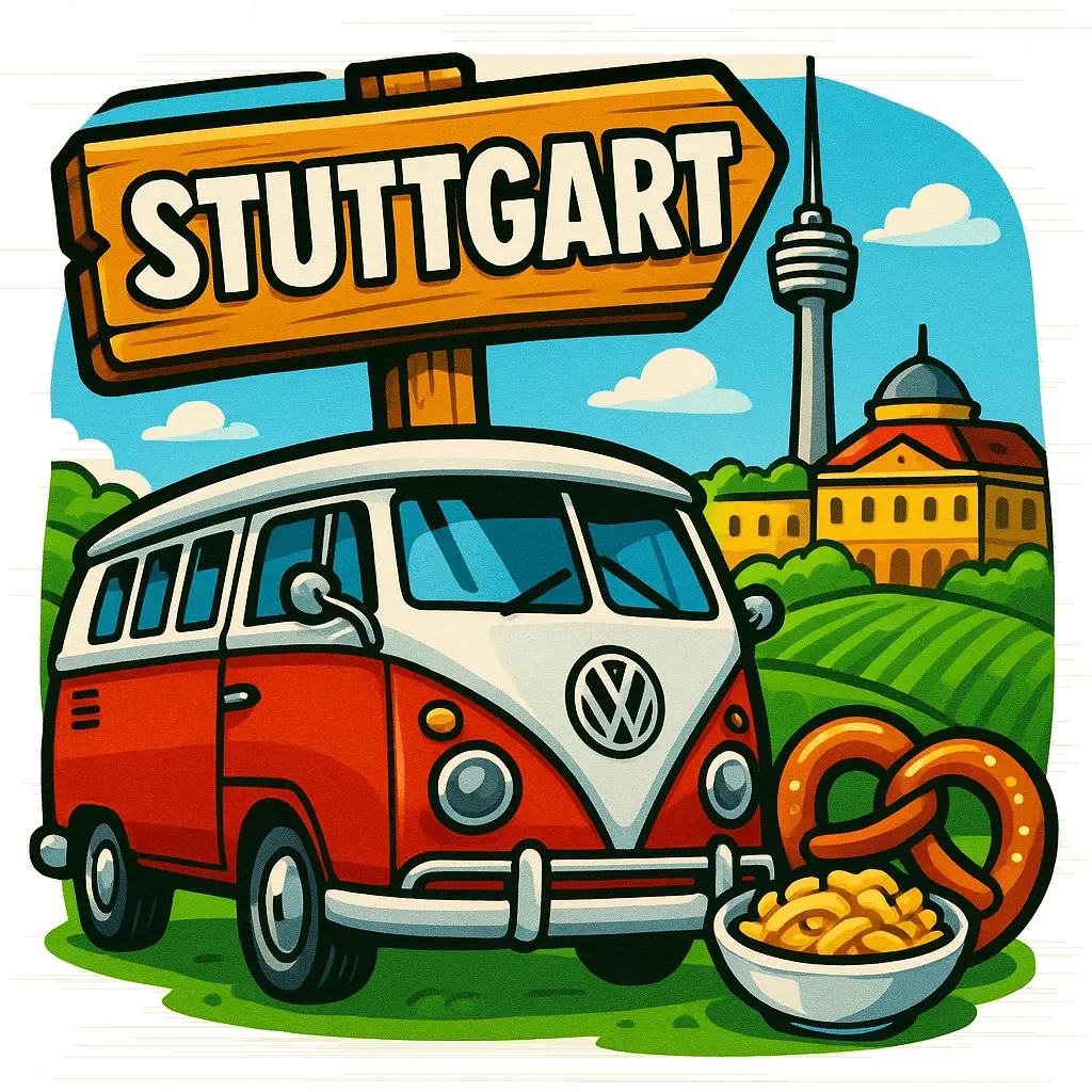 Stuttgart Ahşap Magnet – Toptan UV Baskılı Retro Hediyelik Magnet - ST Baskı Merkezi