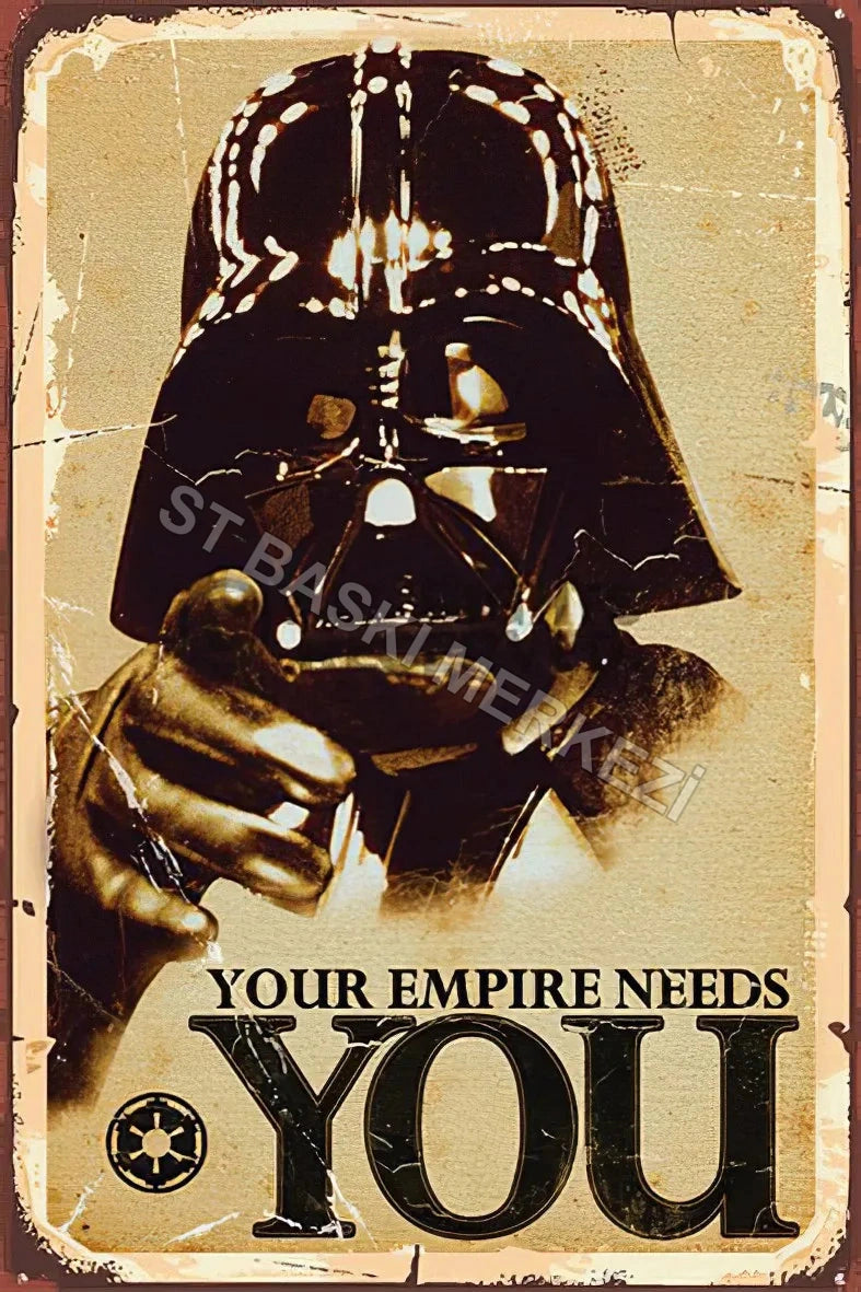 You  Retro Ahşap Poster No:308