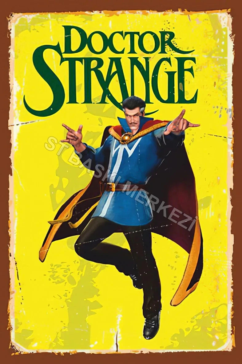 Doctor Strange Retro Poster No190