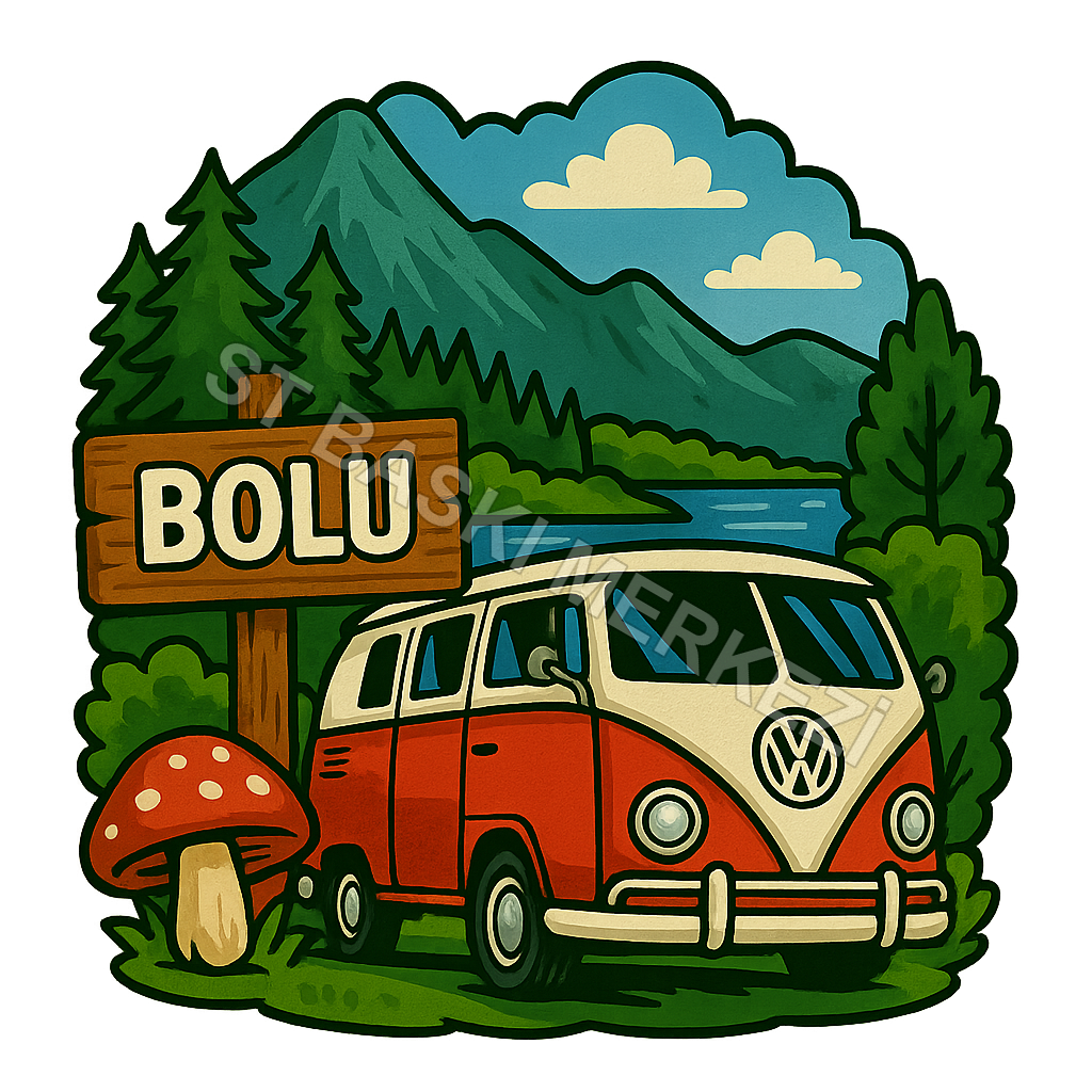 Bolu Ahşap Magnet – Toptan UV Baskılı Retro Hediyelik Magnet