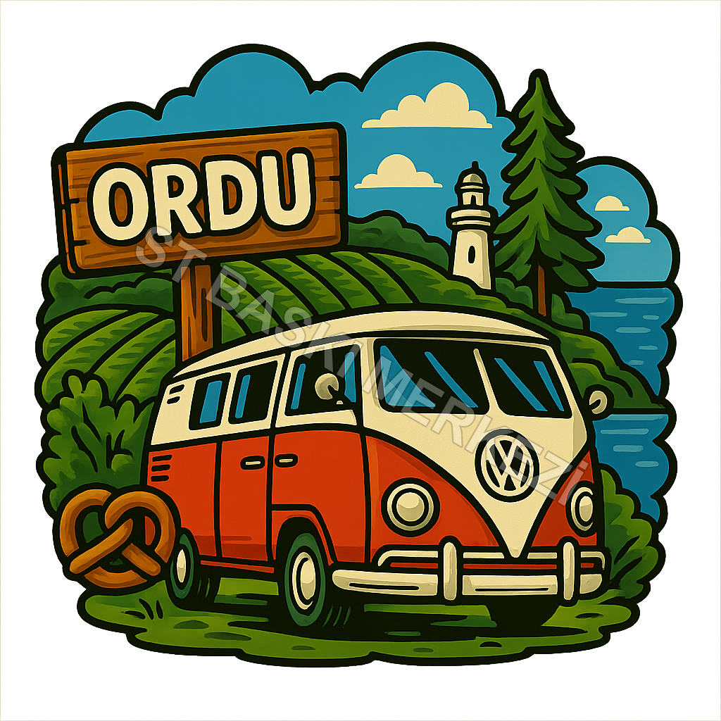 Ordu Ahşap Magnet – Toptan UV Baskılı Retro Hediyelik Magnet
