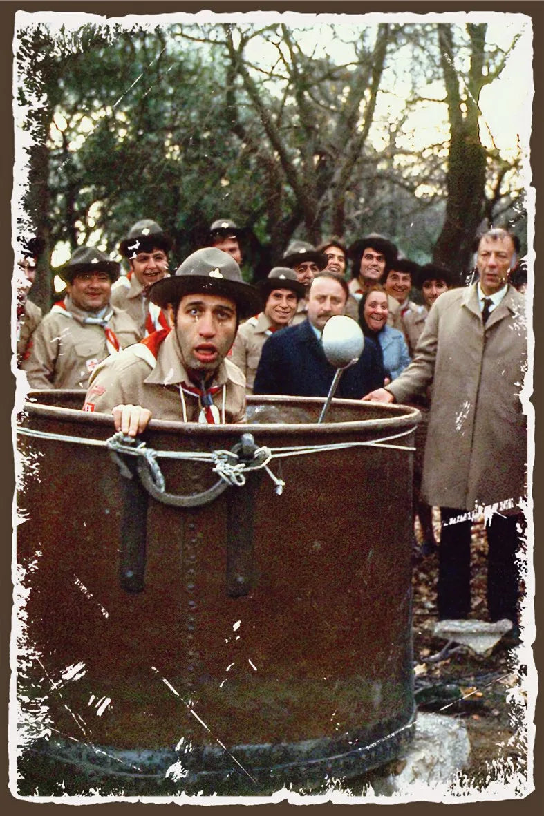 Hababam Sınıfı Retro Ahşap Poster No:463