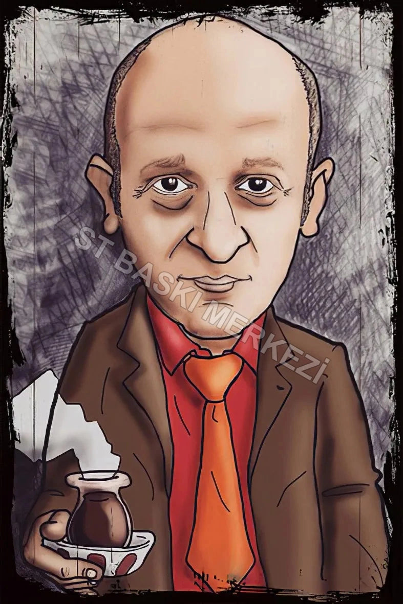 Erdal Bakkal Retro Ahşap Poster No:95