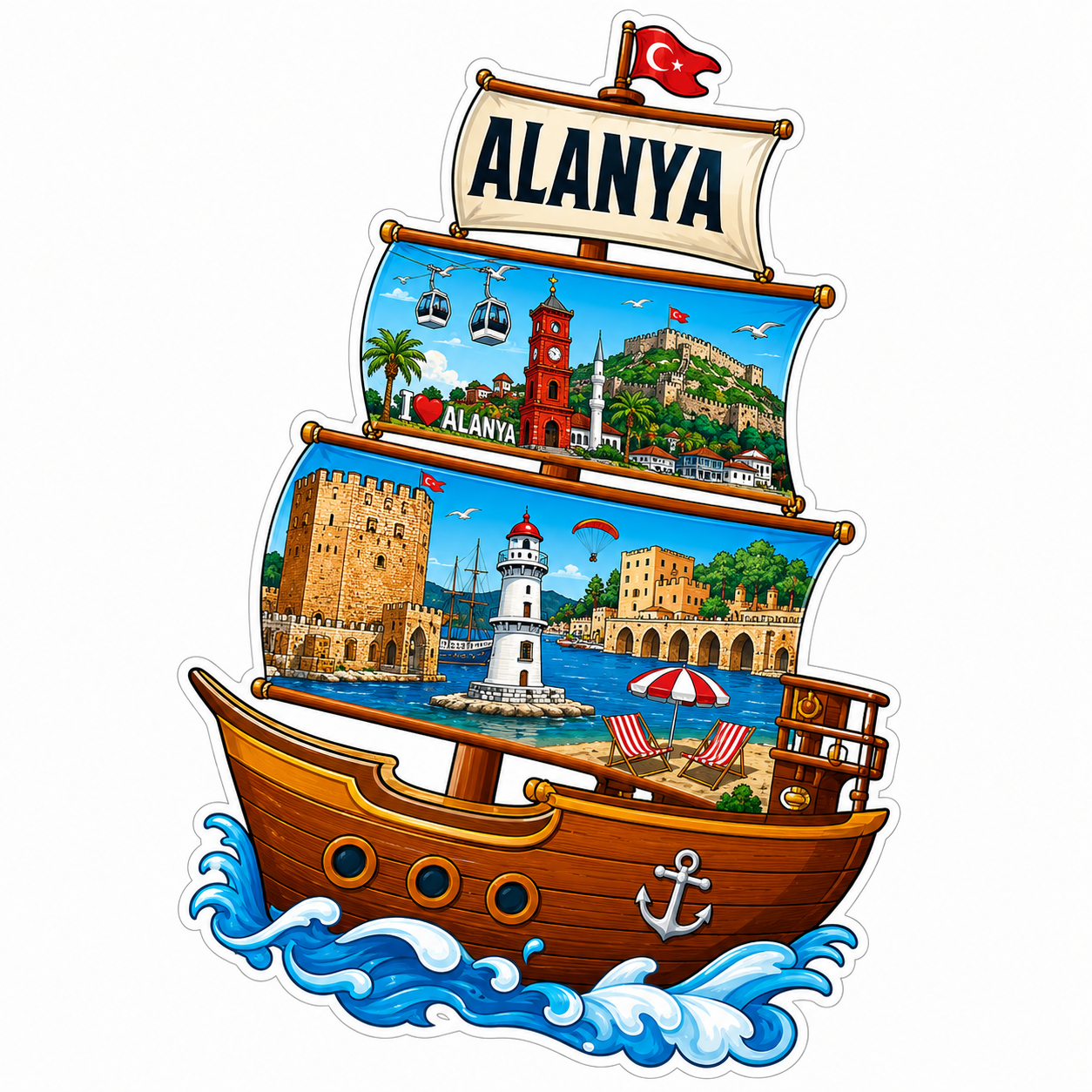 Ahşap Magnet ürün görseli